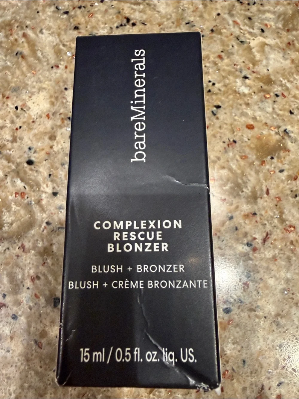 NEW Bare Minerals COMPLEXION RESCUE® BLONZER® LIQUID BLUSH + BRONZER